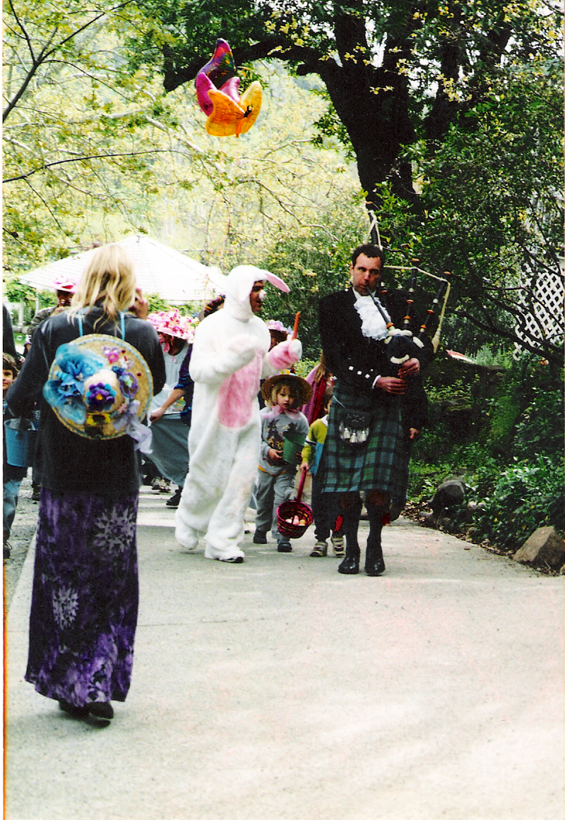 Bagpiping at Harbin 2005