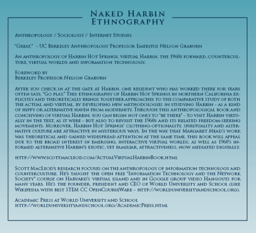 Naked Harbin Ethnography Back Cover Blurb Anthro Soc Internet Studies